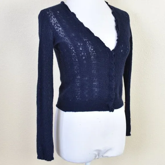 Ralph Lauren Black Label Cashmere Cardigan Tank Twin Set - S - Picture 12 of 14